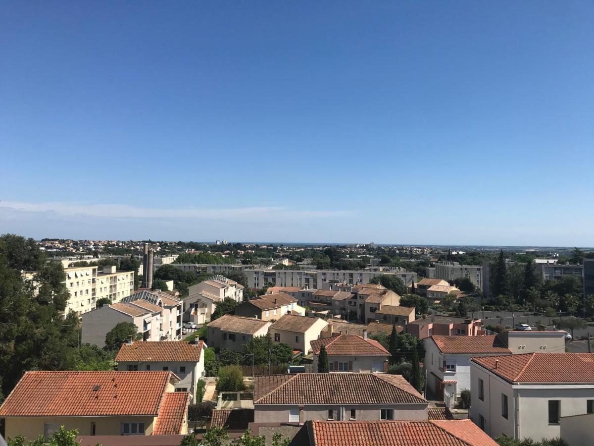 Bel Appartement Avec Vue Et Parking Prive Béziers Buitenkant foto